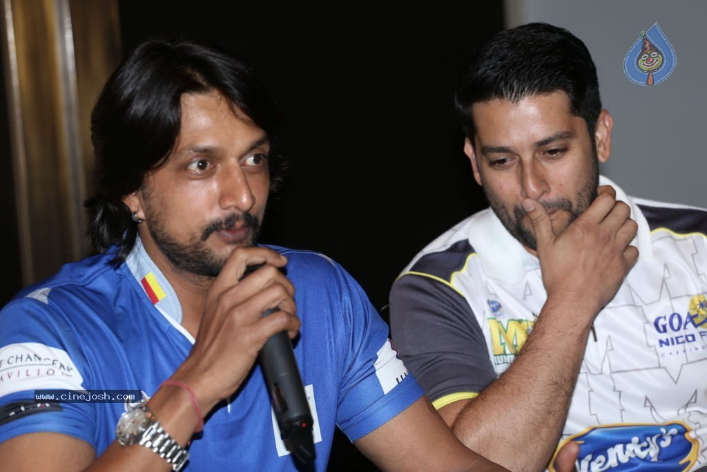 CCL 4 Semi Finals Press Meet - 26 / 69 photos