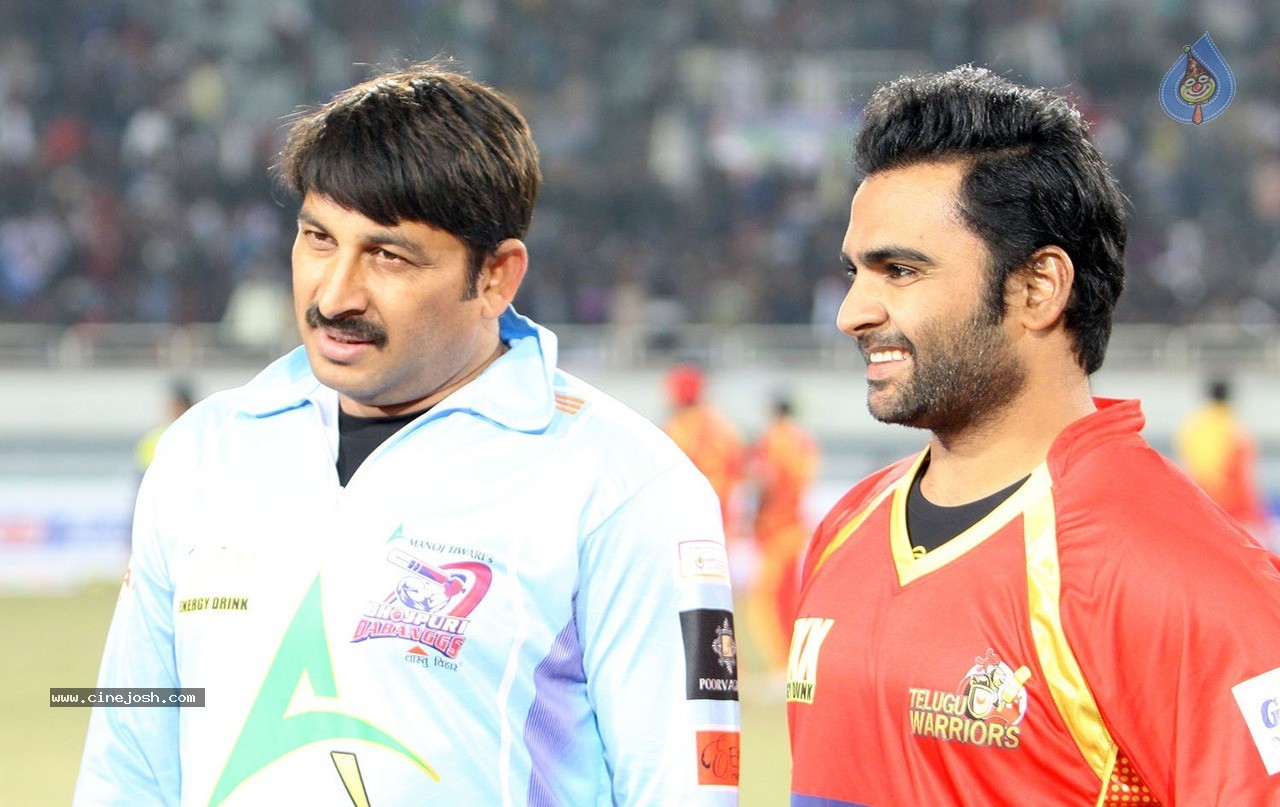 CCL 5 Bhojpuri Dabanggs vs Telugu Warriors Match Photos - 47 / 120 photos