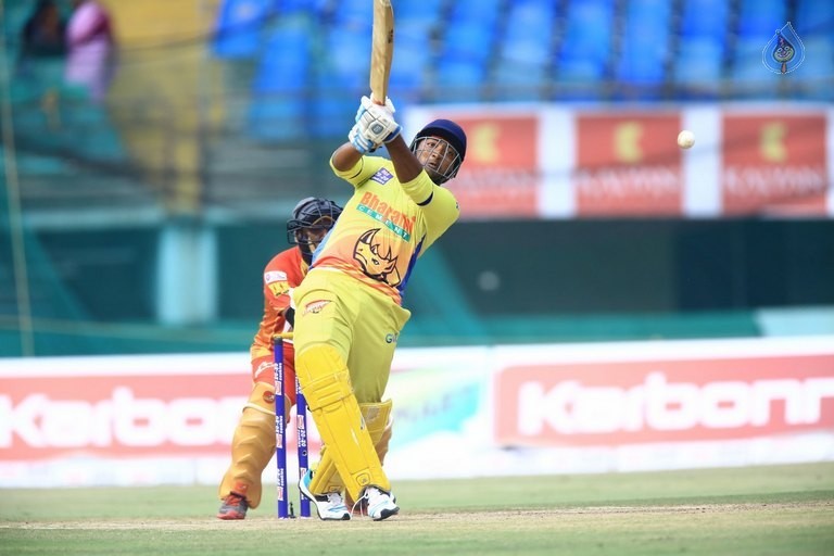 CCL 6 Telugu Warriors Vs Chennai Rhinos Match Photos - 8 / 126 photos