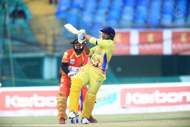 CCL 6 Telugu Warriors Vs Chennai Rhinos Match Photos - 26 / 126 photos