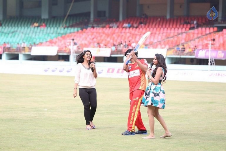 CCL 6 Telugu Warriors Vs Chennai Rhinos Match Photos - 36 / 126 photos