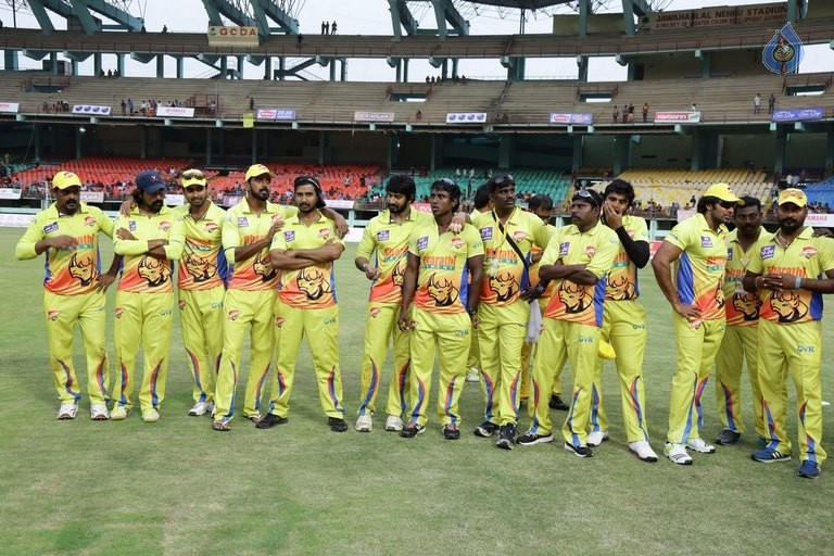 CCL 6 Telugu Warriors Vs Chennai Rhinos Match Photos - 39 / 126 photos
