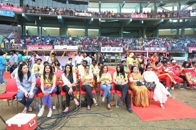 CCL 6 Telugu Warriors Vs Chennai Rhinos Match Photos - 42 / 126 photos
