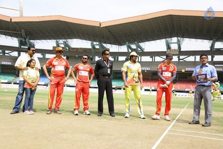 CCL 6 Telugu Warriors Vs Chennai Rhinos Match Photos - 51 / 126 photos