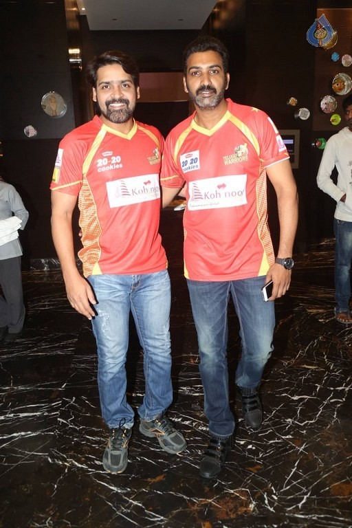 CCL Telugu Warriors Team Press Meet - 12 / 42 photos