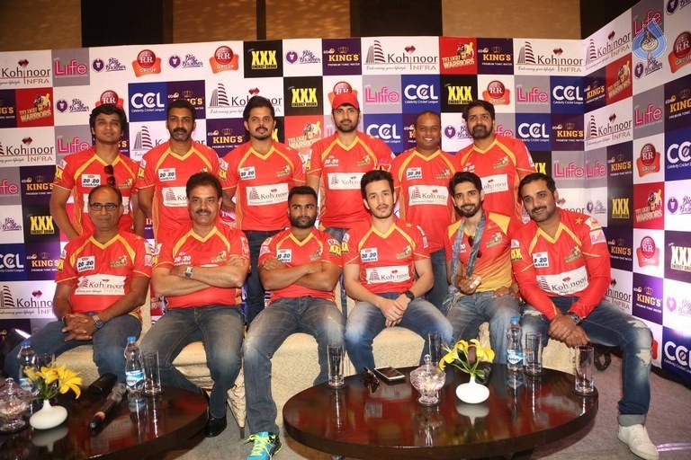 CCL Telugu Warriors Team Press Meet - 40 / 42 photos