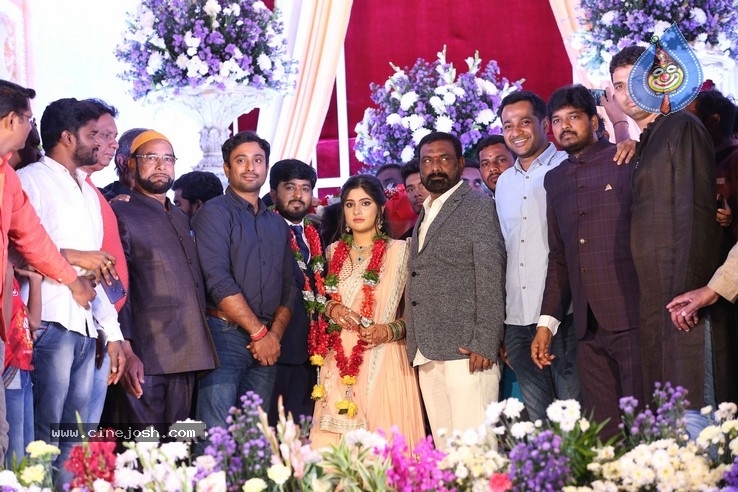 Celebraties at Praveen Kumar Yadav Wedding Reception - 13 / 39 photos