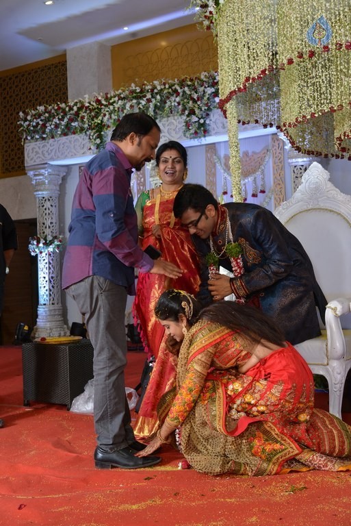 Celebrities at Delhi Rajeswari Son Wedding Reception - 3 / 94 photos