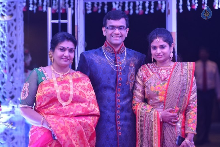 Celebrities at Delhi Rajeswari Son Wedding Reception - 6 / 94 photos