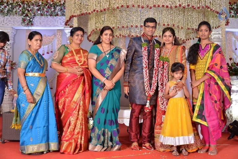 Celebrities at Delhi Rajeswari Son Wedding Reception - 9 / 94 photos