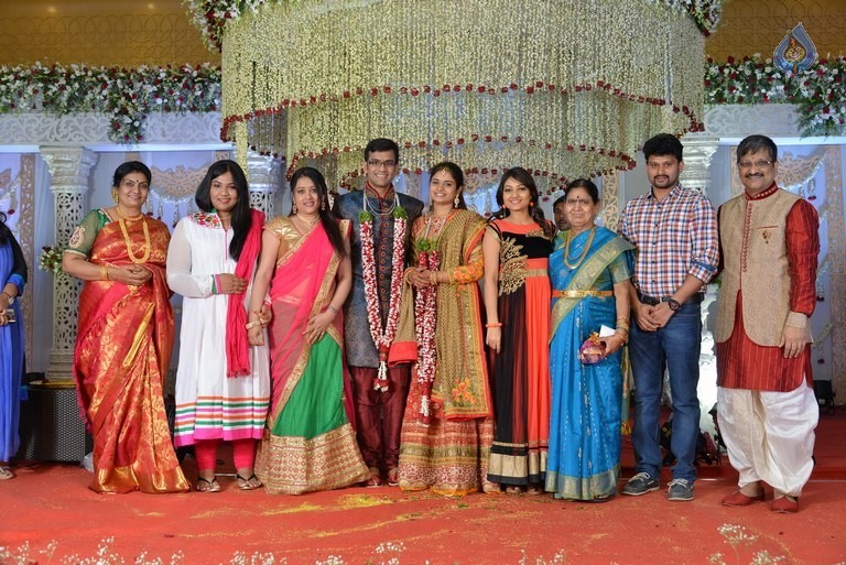 Celebrities at Delhi Rajeswari Son Wedding Reception - 60 / 94 photos
