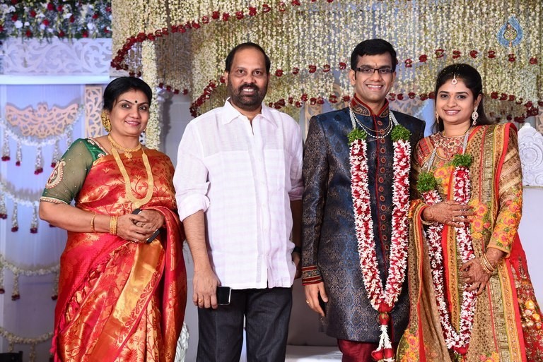 Celebrities at Delhi Rajeswari Son Wedding Reception - 87 / 94 photos