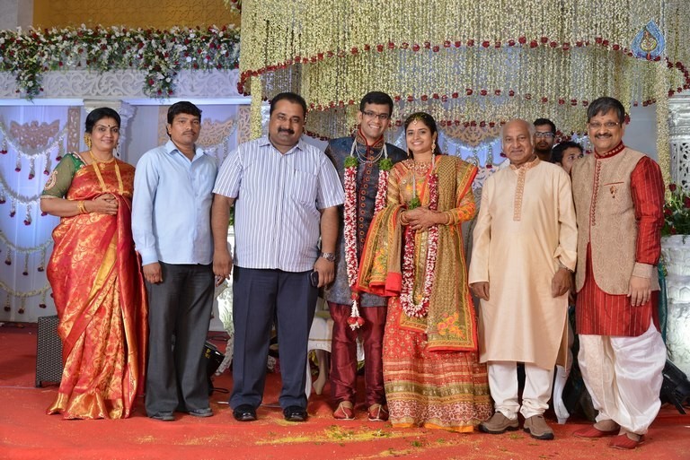 Celebrities at Delhi Rajeswari Son Wedding Reception - 89 / 94 photos