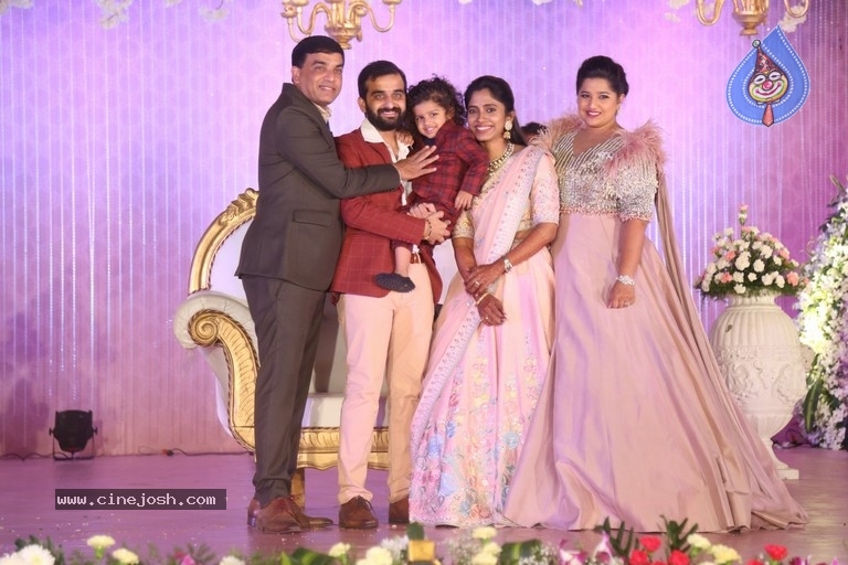 Celebrities at Harshit Reddy Wedding Reception - 12 / 65 photos