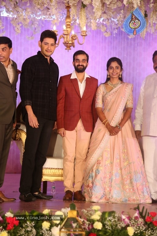 Celebrities at Harshit Reddy Wedding Reception - 16 / 65 photos