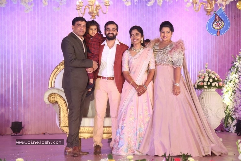 Celebrities at Harshit Reddy Wedding Reception - 29 / 65 photos