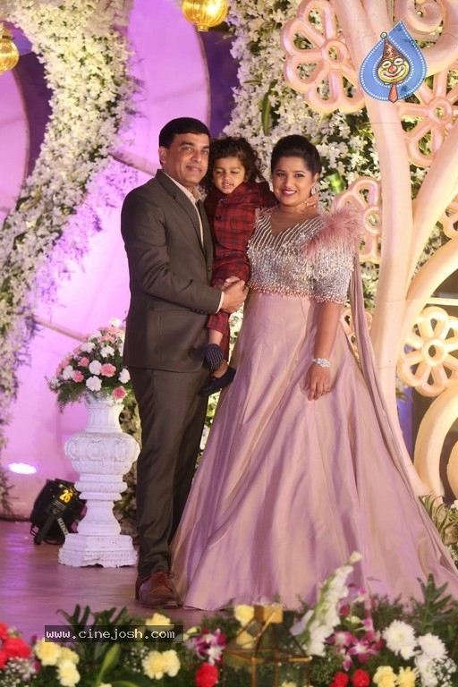 Celebrities at Harshit Reddy Wedding Reception - 51 / 65 photos