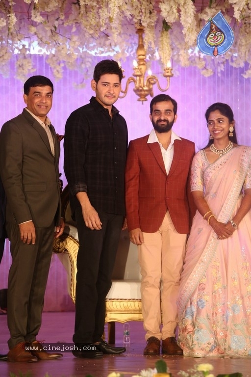 Celebrities at Harshit Reddy Wedding Reception - 58 / 65 photos