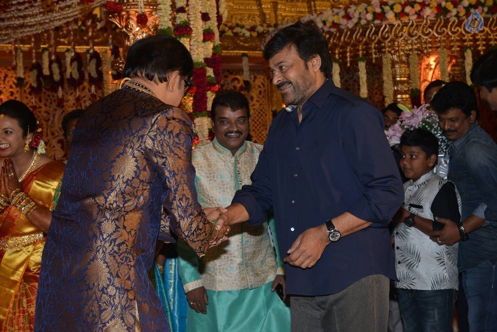 Celebrities at Koti Son Rajeev Saluri Wedding - 48 / 105 photos