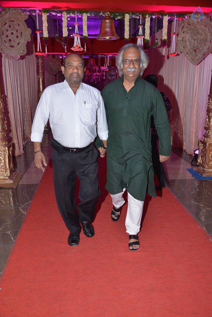 Celebrities at Koti Son Rajeev Saluri Wedding - 92 / 105 photos