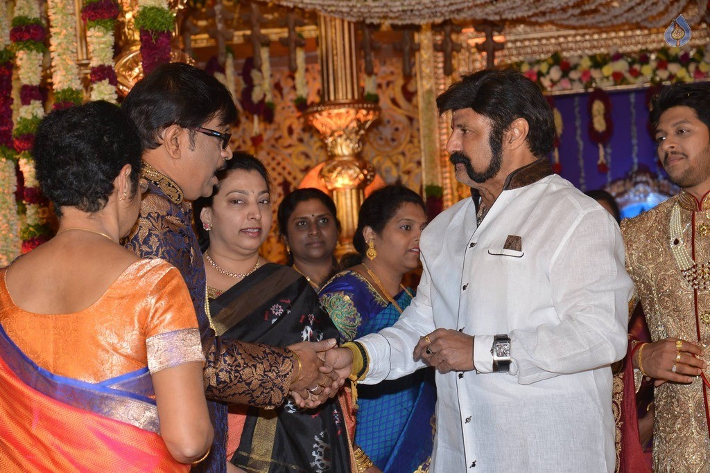 Celebrities at Koti Son Rajeev Saluri Wedding - 98 / 105 photos