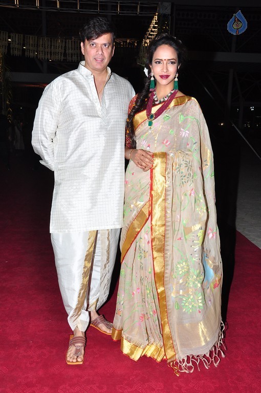 Celebrities at Pearl V Potluri Half Saree Function 1 - 24 / 99 photos