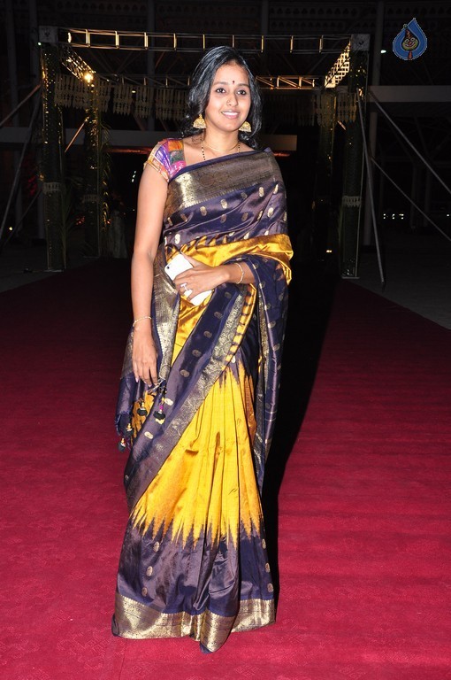 Celebrities at Pearl V Potluri Half Saree Function 1 - 26 / 99 photos