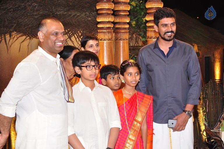 Celebrities at Pearl V Potluri Half Saree Function 1 - 33 / 99 photos