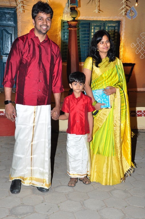 Celebrities at Pearl V Potluri Half Saree Function 1 - 35 / 99 photos