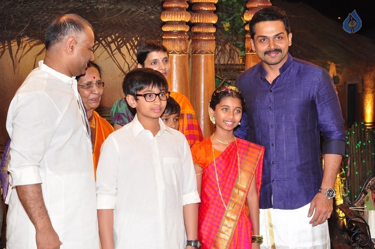 Celebrities at Pearl V Potluri Half Saree Function 1 - 55 / 99 photos