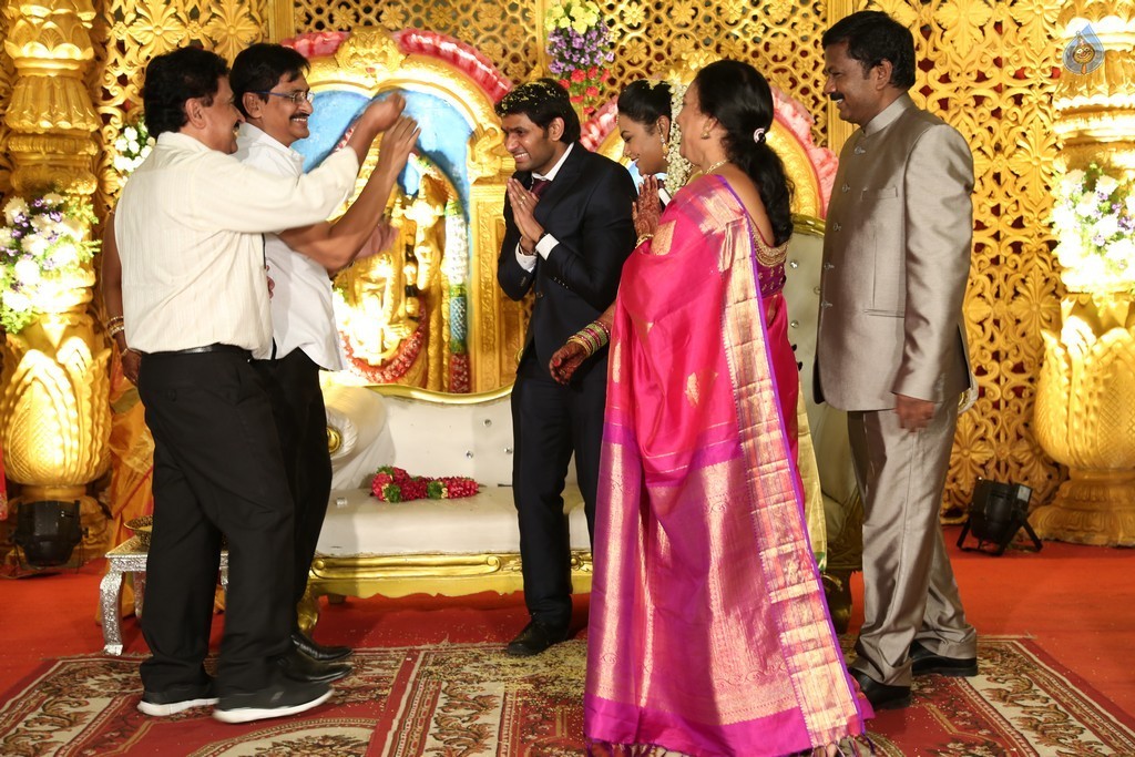 Celebrities at Raghavendra Reddy Daughter Wedding Photos - 39 / 58 photos