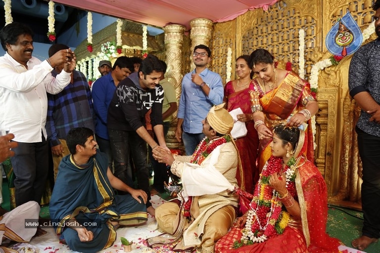 Celebrities at RX 100 Director Ajay Bhupathi Wedding - 4 / 17 photos