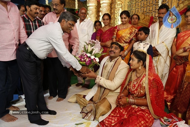 Celebrities at RX 100 Director Ajay Bhupathi Wedding - 15 / 17 photos