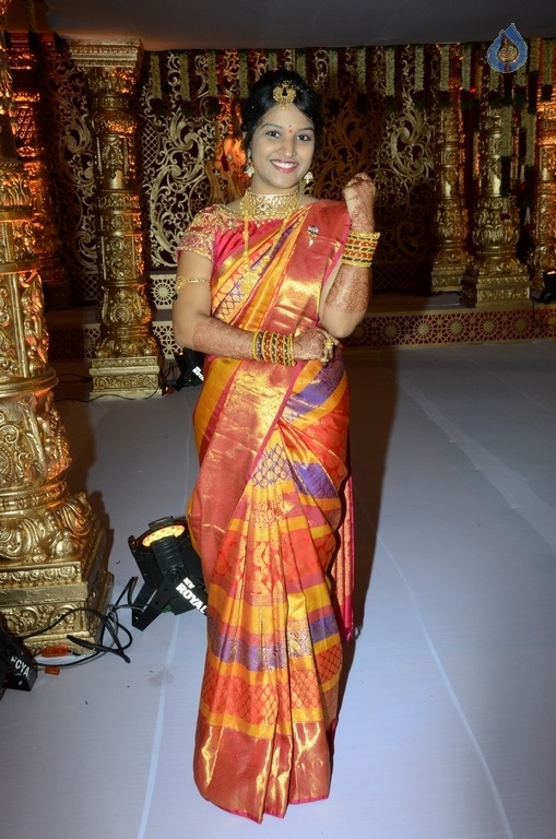 Celebrities at Sana Yadi Reddy Son Nikhilesh Reddy Wedding Event - 17 / 62 photos