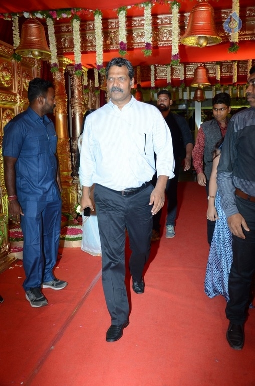 Celebrities at Sana Yadi Reddy Son Nikhilesh Reddy Wedding Event - 19 / 62 photos