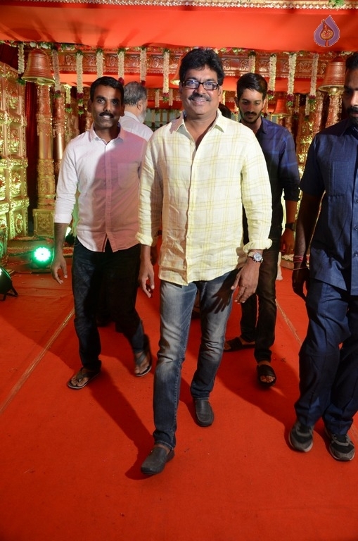 Celebrities at Sana Yadi Reddy Son Nikhilesh Reddy Wedding Event - 29 / 62 photos