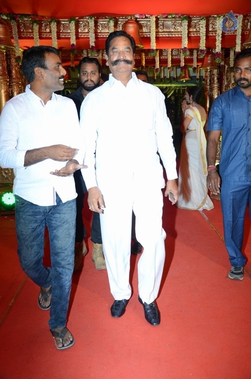Celebrities at Sana Yadi Reddy Son Nikhilesh Reddy Wedding Event - 31 / 62 photos