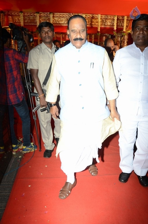 Celebrities at Sana Yadi Reddy Son Nikhilesh Reddy Wedding Event - 32 / 62 photos