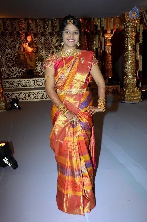 Celebrities at Sana Yadi Reddy Son Nikhilesh Reddy Wedding Event - 36 / 62 photos