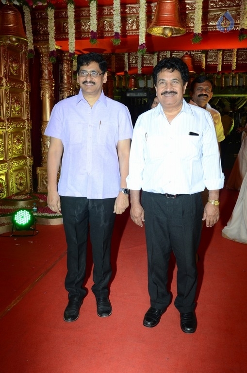 Celebrities at Sana Yadi Reddy Son Nikhilesh Reddy Wedding Event - 44 / 62 photos