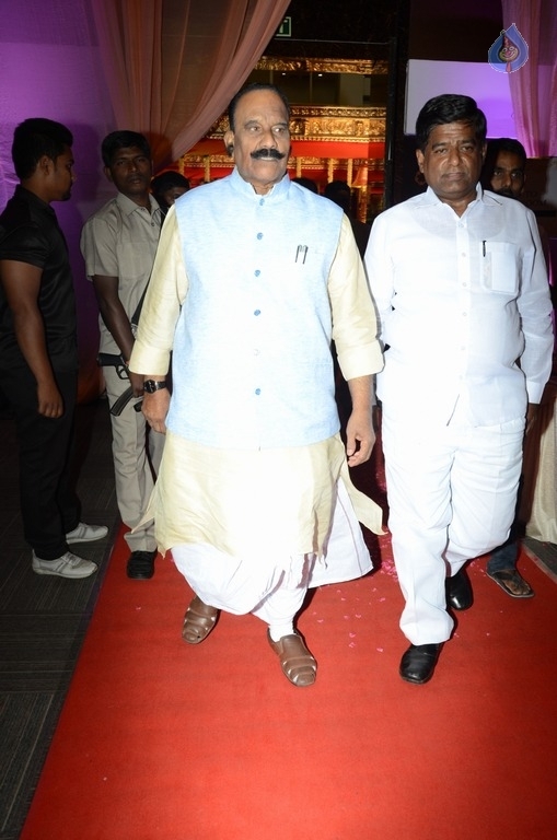 Celebrities at Sana Yadi Reddy Son Nikhilesh Reddy Wedding Event - 47 / 62 photos