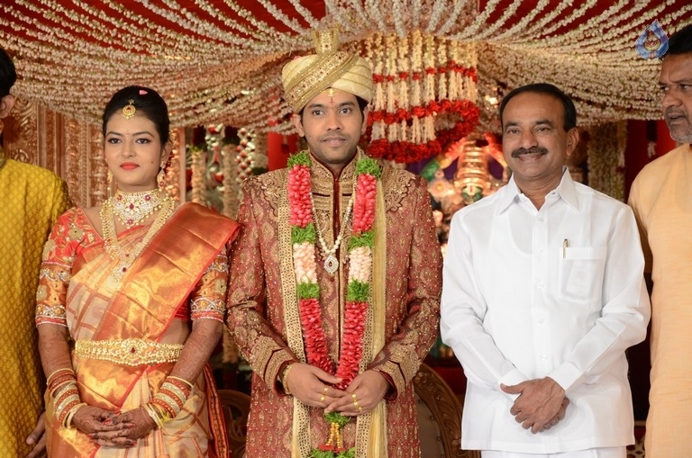 Celebrities at Sana Yadi Reddy Son Nikhilesh Reddy Wedding Event - 51 / 62 photos