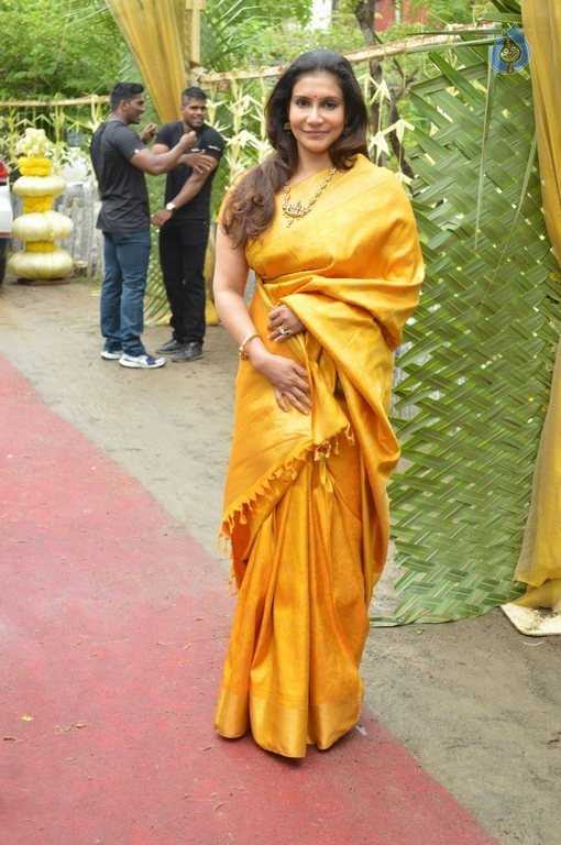 Celebrities at Shanthnu and Keerthi Wedding - 9 / 93 photos