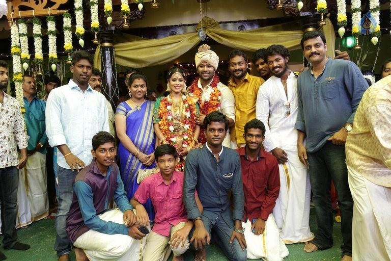 Celebrities at Shanthnu and Keerthi Wedding - 66 / 93 photos