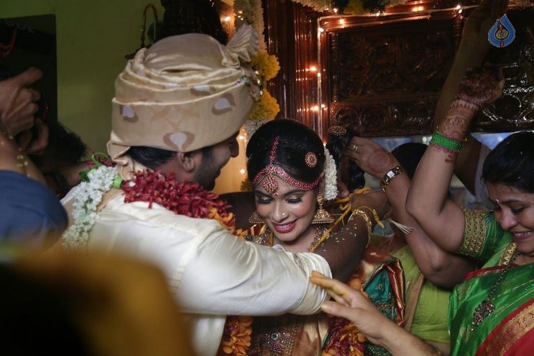 Celebrities at Shanthnu and Keerthi Wedding - 87 / 93 photos