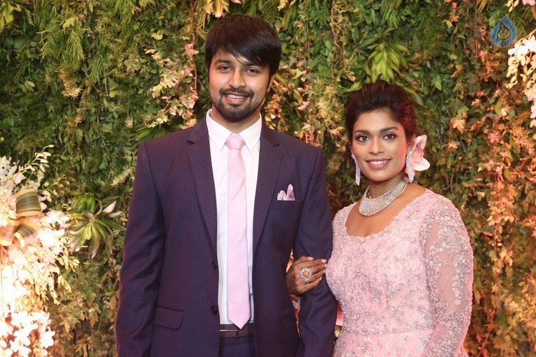 Celebrities at Sreeja Reception Photos 1 - 3 / 76 photos