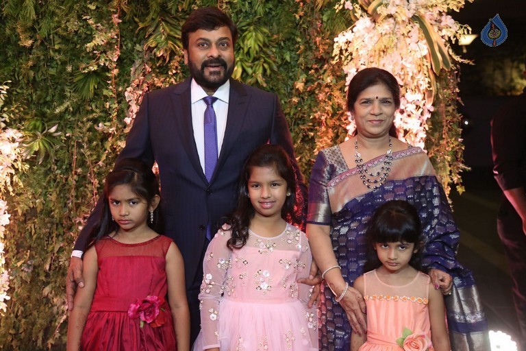 Celebrities at Sreeja Reception Photos 1 - 5 / 76 photos