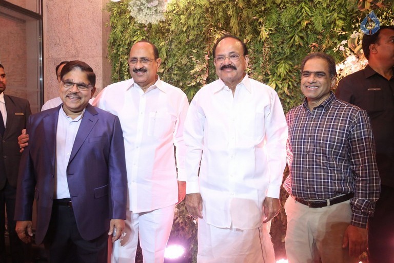 Celebrities at Sreeja Reception Photos 1 - 15 / 76 photos