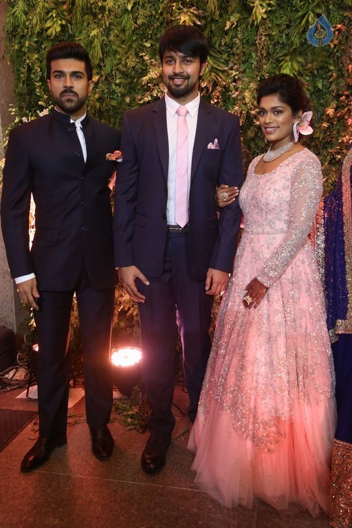 Celebrities at Sreeja Reception Photos 1 - 28 / 76 photos