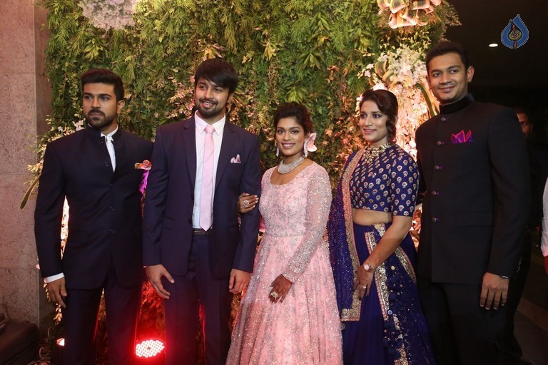 Celebrities at Sreeja Reception Photos 1 - 70 / 76 photos